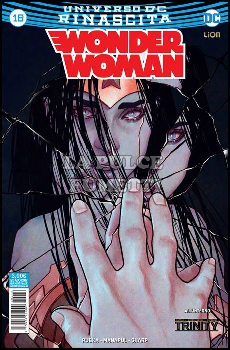 SUPERMAN L'UOMO D'ACCIAIO #    48 - WONDER WOMAN 16 - RINASCITA